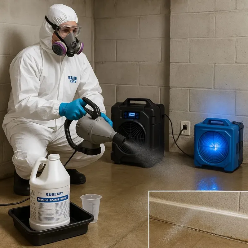 Sanitization and Odor Removal process in Yulee, FL